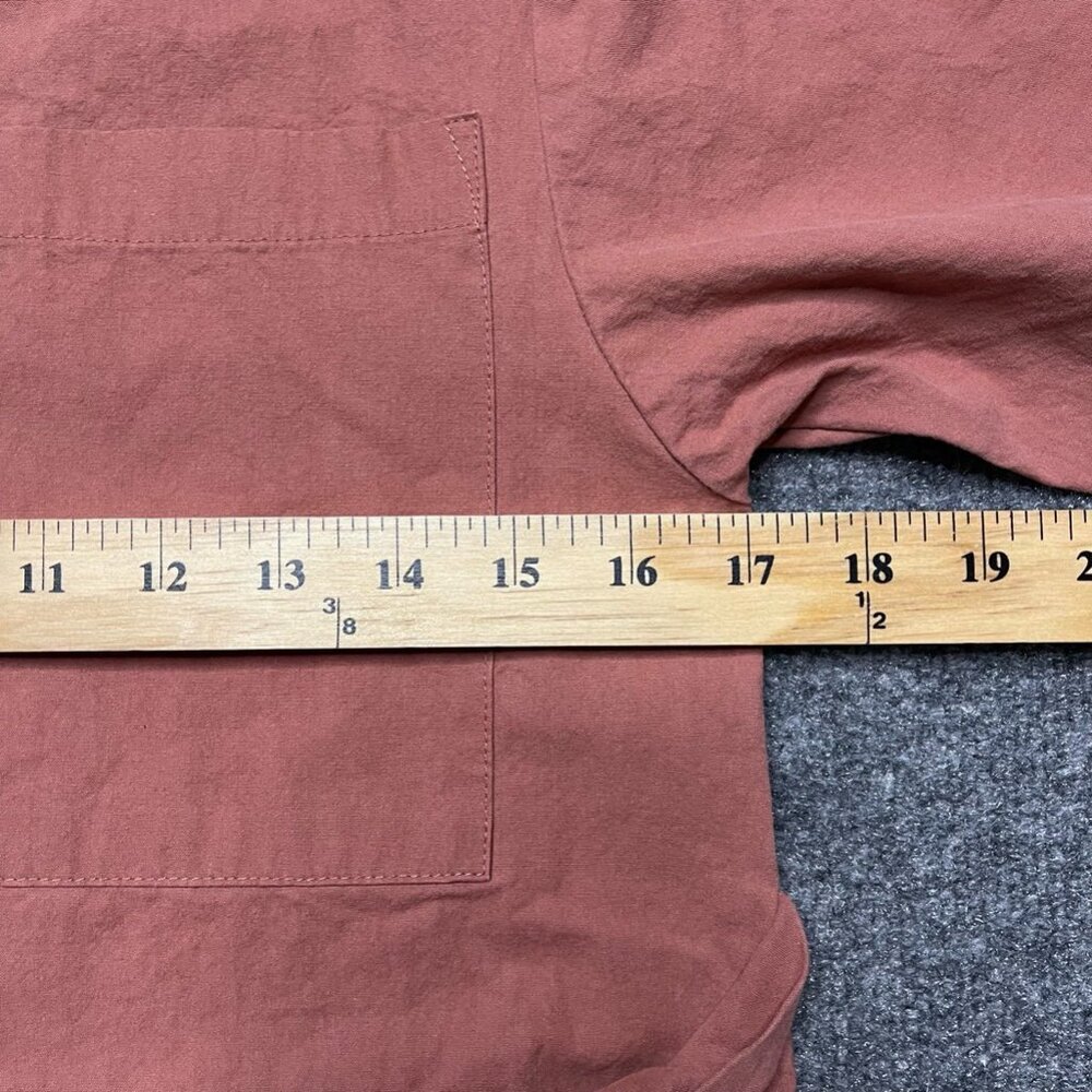 Shades Of Grey By Micah Cohen Womens Shirt Dress Pink Belted Midi Utility XS - Picture 7 of 9